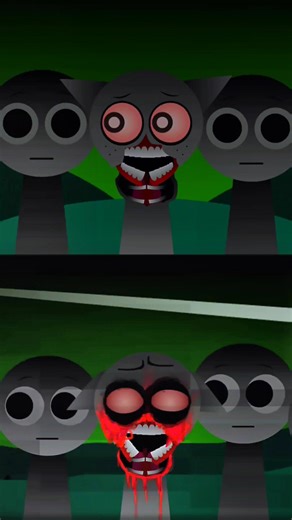 Incredibox Sprunki 5hifted/5-Shifted More detailed - Gray more gore #sprunki