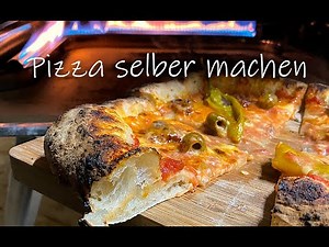 Deine Pizza für Zuhause oder im Van! 🍕 | Rezept | Pizzaofen 🔥