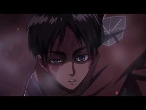 Levi saves Eren and Armin (Levi's first appearance) - {60fps} {HD}