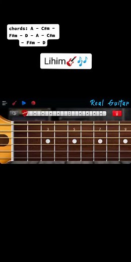 Lihim Chords Tutorial for Real Guitar App