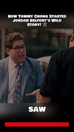 How Tommy Chong Started Jordan Belfort's Wild Story