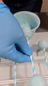 Did you catch Part 1and 2 making these adorable cakepop baby rattles? **Please help us reach more bakers/treat makers by sharing or tagging a friend** Supplies in making these from Bakers Express 50Express Premium white chocolate Straws Chef Master CANDY color blue Cakepop mold Sprinkles Bows #cakepopbabbyrattles #babyrattlecakepops #cakpopsbabyahower #babyshowercakepops | Sweet Grace