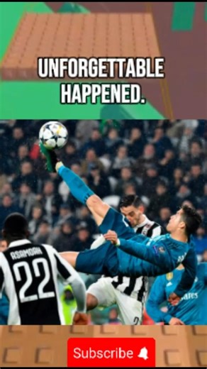 Ronaldo’s Bicycle Kick That Shocked the World