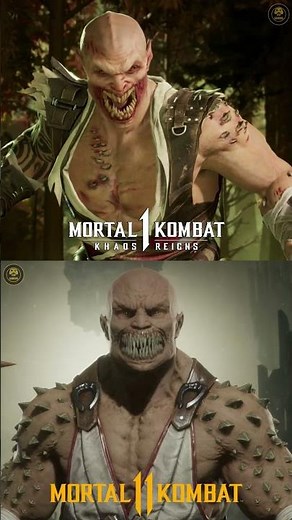 Mortal Kombat 1 Khaos Reigns vs Mortal Kombat 11 Character Comparison (4K 60FPS)
