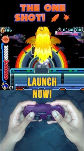 Red Ring #4 – One-Shot Rocket Climb! ⚡ Sonic Colors DS - Starlight Carnival Act 2 #sonic #shorts