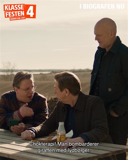 En ny form for lydterapi? 😂 Se 'Klassefesten 4 - venner for livet' lige nu i Nordisk Film Biografer | Nordisk Film Biografer