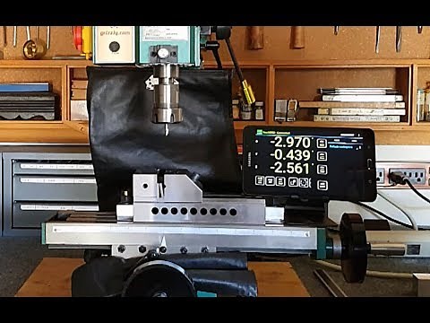 Mill blu-DRO Installation, Accuracy & Demo