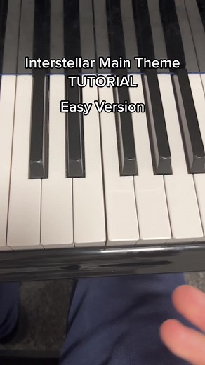 Interstellar Main Theme Piano Tutorial by Hans Zimmer