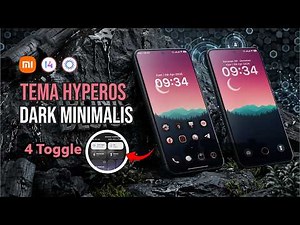 Even Cooler! HyperOS Dark Minimalist Theme, Supports Control Center 4, and More
