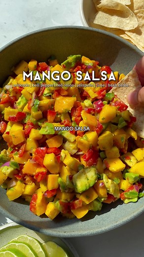 Delicious Mango Salsa Recipe for Healthy Lunch & Appetizers