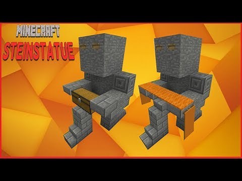 Minecraft Tutorial - Stein Statue bauen ( Deutsch )
