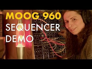 Moog 960 sequencer (clone) demo