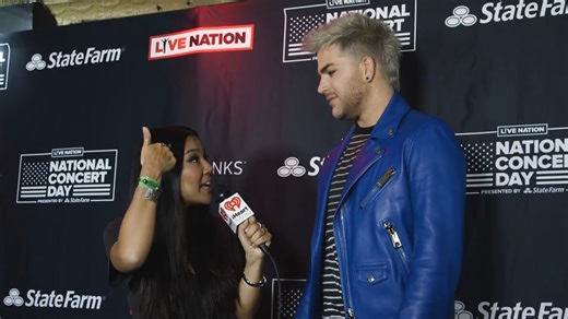 Adam Lambert on Lady Gaga   First Time on the Radio Exclusive Interview