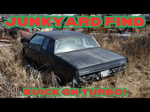 Really?! A Buick GN just sitting in the junkyard?!