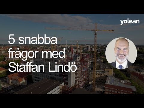 Fem snabba frågor till Yoleans nya VD, Staffan Lindö