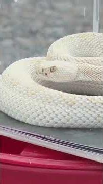 Rare albino rattlesnake removed from Arizona yard