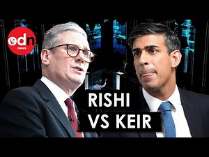 Rishi Sunak and Keir Starmer in FIERY Election Debate