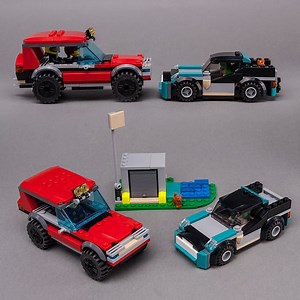 LEGO MOC-98979 60319 Alternate Cars (City 2022)