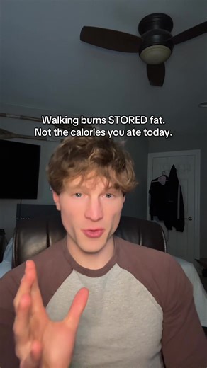 How Walking Burns Stored Body Fat