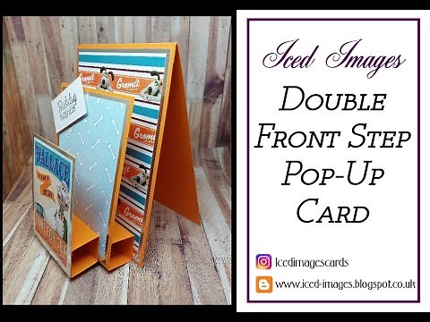 Double Front Step Pop Up Card