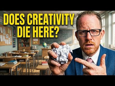 When School Turns Creativity Into Performance: Creativity Doesn't Disappear—It Retreats Into Hiding