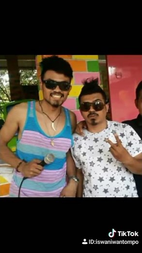 Bersama artis daerah lagu makassar ISWAN IWAN TOMPO