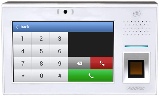 AP-VAC150 지문인식 IP 비디오 도어폰 (무인 출입관제), 철도 IP 영상출입통제 장치, 철도 IP 비디오 인터폰 솔루션