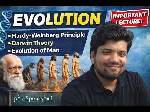 🚀 Evolution – One Shot Lecture | Class 12 Biology | Full Revision