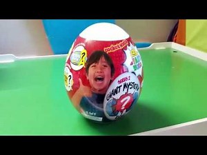 Ryan's world GIANT MYSTERY EGG. Special thank you video for toy review family. Check oomments