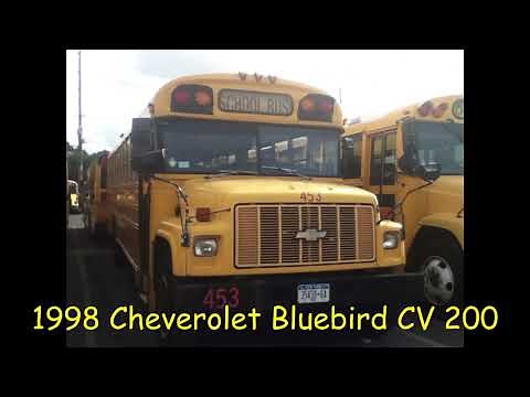 School Buses of the 1990's