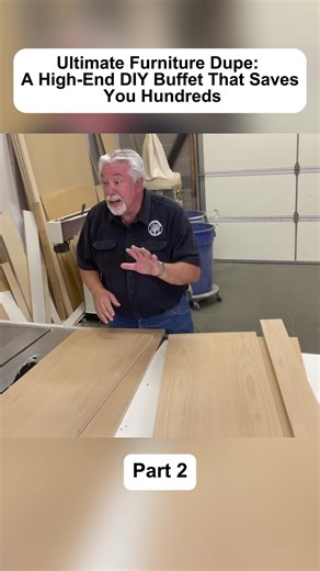 Ultimate Furniture Dupe: A High-End DIY Buffet That Saves You Hundreds Part 2