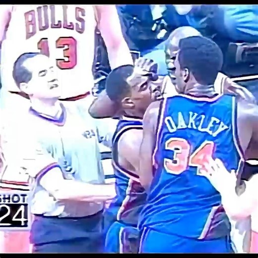 HEATED MJ Was One Second Away From Punching Him 😲 #shorts #nba #basketball #sports #drama