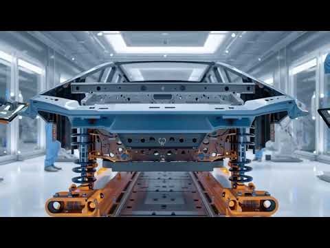 Tesla CyberTruck Manufacturing Process — How Tesla Builds the Future in the Factory
