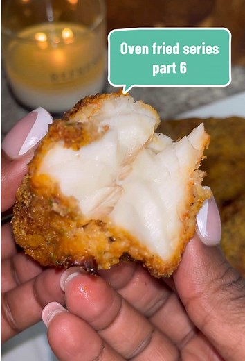 Healthy Oven Fried Cod Fish Recipe