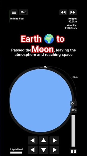 Transfer to moon 🌙 The end 🔚 Space flight simulator 🚀