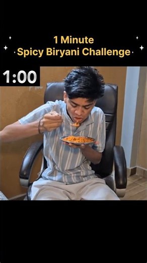 Spicy Biryani Challenge 🥵 #spicyfoodchallenge #foodchallenge #spicy #familyvlog #shortsfeed