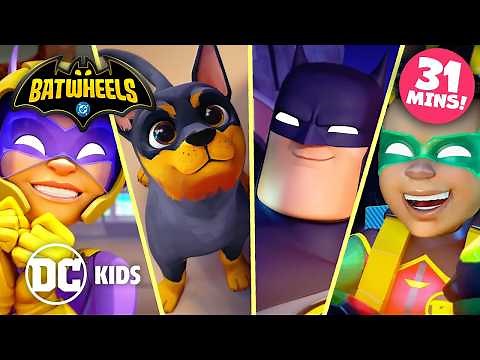 Batwheels | Best of The Bat Family! MEGA Compilation | ‪@dckids‬