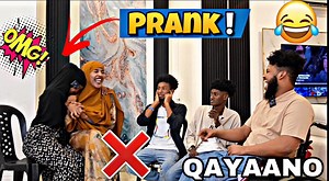 PRANK || ASAD CUMEER CEYDA IYO AMIRA OO SUNDUS U TASHADAY || WEY OOYSE😭😭 | Adna Channel