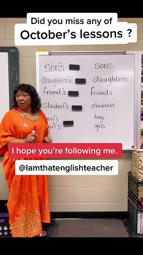 Grammar Lessons and Teacher Tips