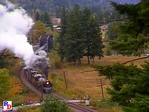 The October 1988, doubleheaded steam trip from Vancouver-Jasper-Prince George-Vancouver was plagued by a few mishaps, but when the journey was completed, there were lots of happy railfans. From the Pentrex show "Canadian Steam Doubleheader" https://rfd.video/CanDouble | Steam Giants