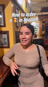 How to order drinks in Spanish 🍺☺️ #spanishwithDiana #español #spanish #learnspanish #spanishteacher | Spanish with Diana