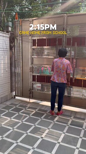 Yogic Parenting! . After school - hugs before homework, connection before correction. Freshen up, eat, draw, laugh, then off to calisthenics with full hearts 💛 Slow rhythm, steady growth. . (Day 4 Afternoon, Slow Parenting, Yogic Parenting, theyogish, Healthy Parenting) | YogIsh by Ishu