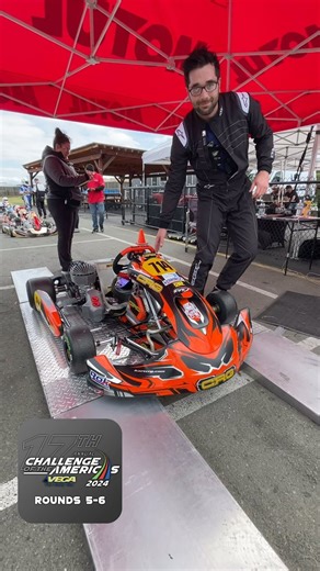 2024 Challenge of the Americas Round Six 100cc Masters winner Daniel Jones #eknatcota #thechallenge #sonoma #vegatires #karting | eKartingNews.com