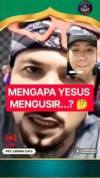 Pst Loding: Mengapa Yesus Mengusir Orang yang Memanggilnya Tuhan? 😳
