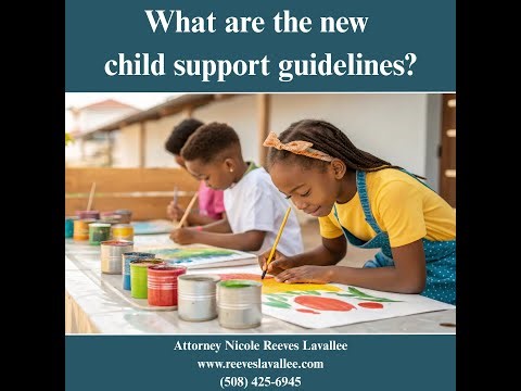 What are the new child support guidelines?