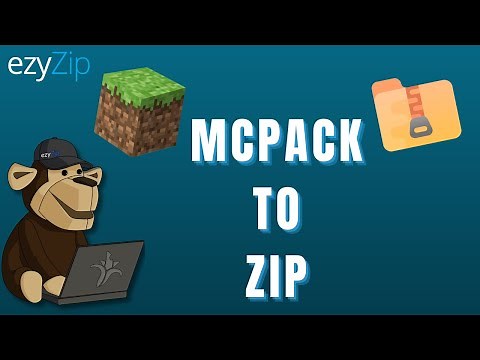 🎮 How to Convert MCPACK to ZIP Files Online FREE | Minecraft Pack Converter