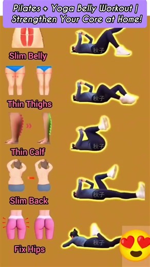 The Easiest Way to Tone Your Thighs and Calves at Home #LegWorkout #Pilates
