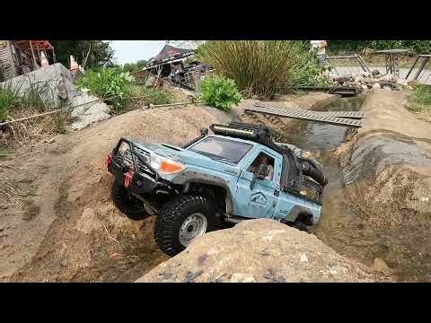 Rc Scale Crawler. A nice day on the track. RCRT.