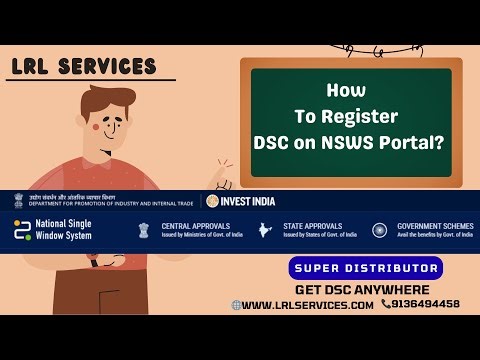 How to Register DSC on NSWS Portal