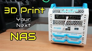 DIY NAS Build : 3D Printed Case With a Mini PC Controller